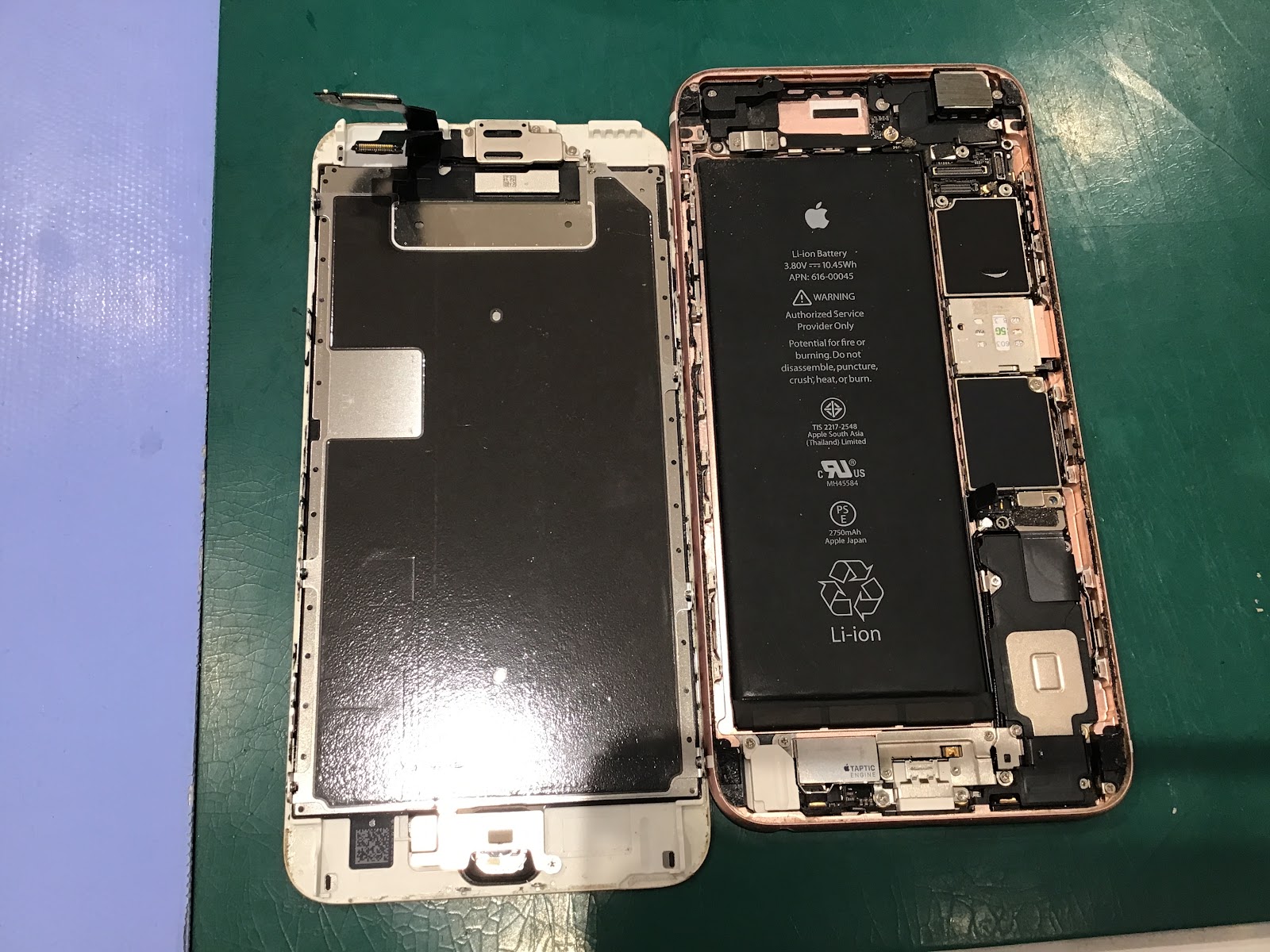 iPhone6sPlusのバッテリー交換を承りました！【スマホ修理工房秋津店】